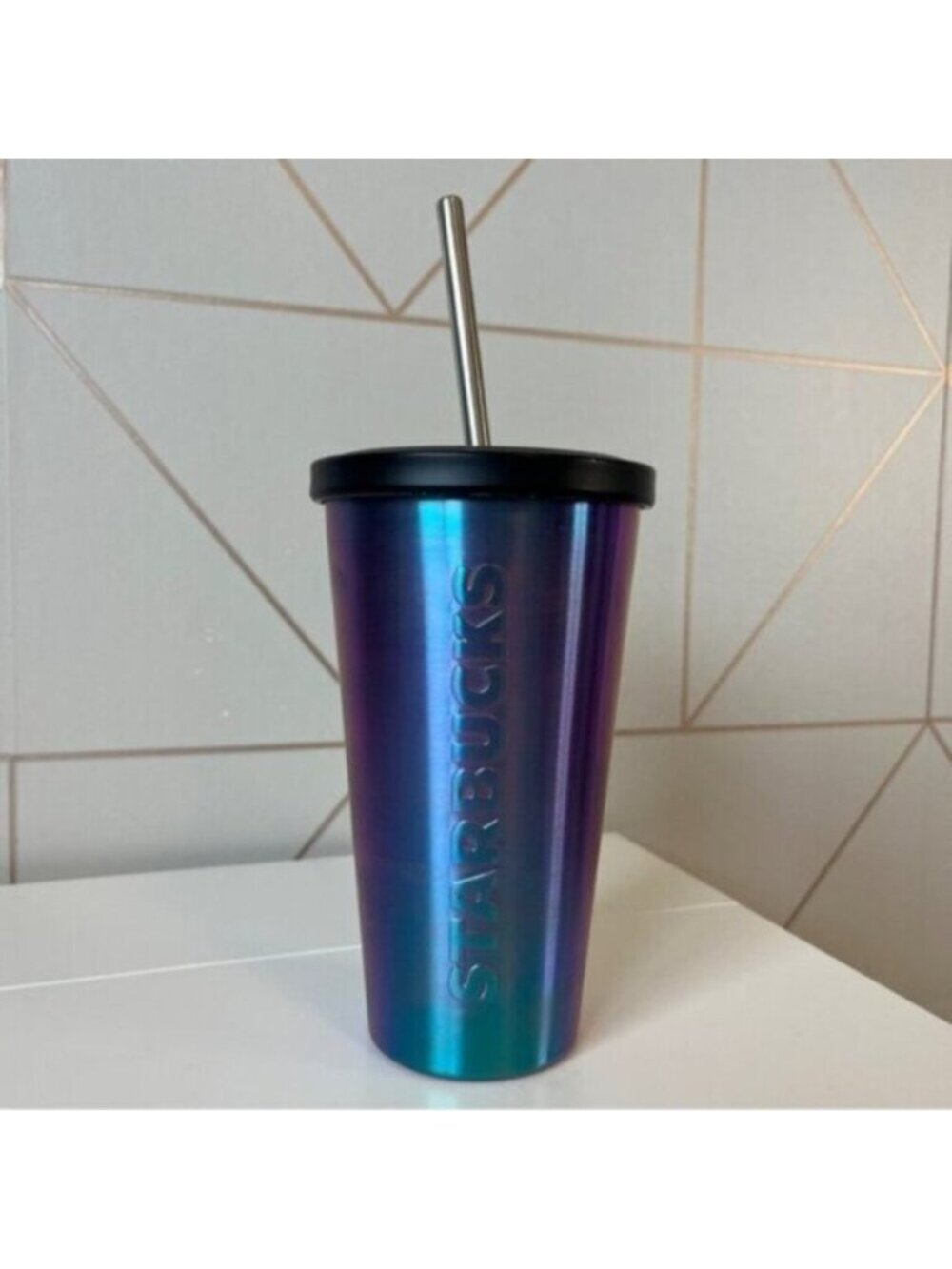 Starbucks Iridescent Stainless Steel Tumbler